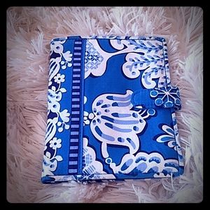 Vera Bradley Blue and White Passport Holder